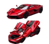 OBTABYBQX Pressofusione 1/18 For Ferrari Alloy Convertible Modello Auto A Trazione Integrale In Miniatura Modello Veicolo In Scala Statica Collezione Esposizione Ricordo(Red Red wheels)