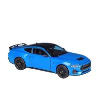 OBTABYBQX Pressofusione 1:24 For Ford Mustang GT Shelby Lega Auto Modelli Scala Squisito Veicolo Modello Display Ornamenti Collezione Souvenir Ricordo(Blue)