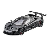 OBTABYBQX Pressofusione 1/24 For McLaren P1 GTR Modello In Scala In Lega Alluminio Auto Sportiva Modello Veicolo In Metallo Da Collezione Da Esposizione Ricordo(Black)