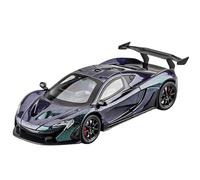 OBTABYBQX Pressofusione 1/24 For McLaren P1 GTR Modello In Scala In Lega Alluminio Auto Sportiva Modello Veicolo In Metallo Da Collezione Da Esposizione Ricordo(Purple)