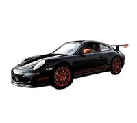 OBTABYBQX Pressofusione 1:24 For Porsche 911 GT3 RS Modelli Auto Sportive In Lega Modello Veicolo Con Porte Complete For Appassionati Auto Collezionisti Ricordo(Black)