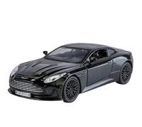 OBTABYBQX Pressofusione 1:32 For Aston Martin DB12 GT Modello In Lega Supercar In Scala Modello Veicolo Lusso In Metallo Da Esposizione For Collezionisti Ricordo(Black)
