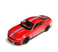 OBTABYBQX Pressofusione 1:32 For Ford Mustang Shelby GT350 Modello Auto Sportiva In Lega Su Scala Collezione Modelli Veicoli Prefabbricati Alta Qualità Ricordo(Red)