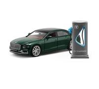OBTABYBQX Pressofusione 1:38 For Bentley Flying Spur Modello In Lega Alluminio In Scala Modello Veicolo Lusso In Metallo Da Esposizione For Collezionisti Ricordo(Green with charge)