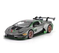 OBTABYBQX Pressofusione Modelli Auto In Lega Per Lamborghini Huracan ST EVO In Scala 1:32 Replica In Miniatura Modello Veicolo Collezione Decorazione Esposizione. Ricordo(Silver)