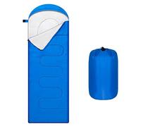 OBTANIM Sleeping Bags, Sacchi a Pelo Unisex, Blu, 83 x 30 inch