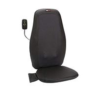 ObusForme Cuscino Shiatsu impastante profondo con nodi termici e rotanti per massaggio muscolare profondo, calore lenitivo per rilassarsi, meccanismo di massaggio da viaggio, 3 programmi di massaggio: