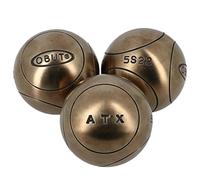 Obut ATX Competition 1 71 mm - Palline da pétanque, argento metallizzato, misura 730 g