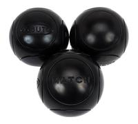 Obut - Match Black (1) 73 mm - Palline da bocce - Nero - Dimensione 660g