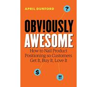 April Dunford Obviously Awesome (Tascabile)