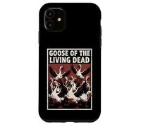 Oca dei Morti Viventi Zombie Horror Divertente Undead Custodia per iPhone 11