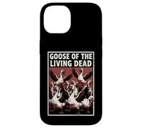 Oca dei Morti Viventi Zombie Horror Divertente Undead Custodia per iPhone 14