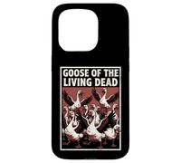 Oca dei Morti Viventi Zombie Horror Divertente Undead Custodia per iPhone 15 Pro