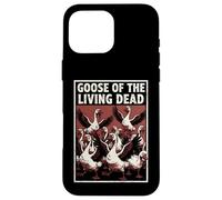 Oca dei Morti Viventi Zombie Horror Divertente Undead Custodia per iPhone 16 Pro Max