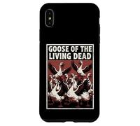 Oca dei Morti Viventi Zombie Horror Divertente Undead Custodia per iPhone XS Max