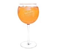 Ocadeau Bicchiere da Spritz personalizzabile - Bicchiere da cocktail trasparente da personalizzare con testo inciso - Bicchiere da Spritz inciso