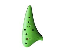 Ocarina 1 Set Di Ocarina Contralto A 12 Fori In ABS A Forma Di Patata Dolce Per Principianti(Green)