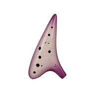 Ocarina 12 fori Alto C Toni Crackle Modello Gradiente in ceramica Flauto Strumenti professionali Strumento cinese Tao ocarina