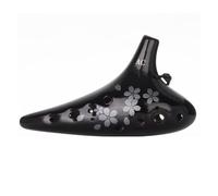 Ocarina 12 Fori Ceramica Nera Porcellana Professionale Alto Soprano CF Strumenti Musicali Fatti A Mano In Ceramica Dolomite (Color : AC 6)