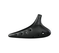 Ocarina 12 Fori Ceramica Nera Porcellana Professionale Alto Soprano CF Strumenti Musicali Fatti A Mano In Ceramica Dolomite (Color : AC 4)