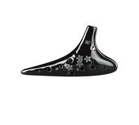 Ocarina 12 Fori Ceramica Nera Porcellana Professionale Alto Soprano CF Strumenti Musicali Fatti A Mano In Ceramica Dolomite (Color : SC 1)