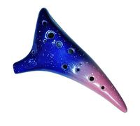 Ocarina 12 Fori Chiave C AC Strumento Ocarina Affumicata Adatto A Principianti E Studenti (Color : 01)