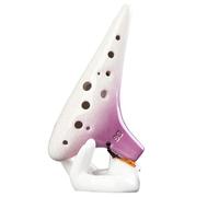 Ocarina 12 Fori Graduale Crack Tono Alto Tasto Sol Suonare Pratica Principiante Apprendimento Ocarina(Purple)