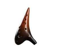 Ocarina 12 Fori Tasto C Contralto Ocarina Affumicata 12 Fori Tasto AC Due Colori Adatti Per Strumenti Ocarina Per Studenti Principianti (Color : 01)