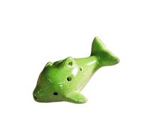 Ocarina 6 fori adatta for suonare o regalare (Color : GREEN)