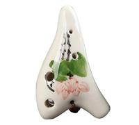 Ocarina 6 Fori Piccola Ocarina Soprano Tono C Ocarina Per Principianti Insegnamento Ciondolo In Ceramica Ocarina (Color : 05)