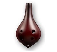 Ocarina 6 fori tono medio tono C strumento musicale AC Ocarina for principianti con foro for corda sospesa (Color : Type1)