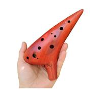 Ocarina A 12 Fori Advanced Ceramics Ocarina Professional Crossbar Flauto Strumento Musicale Ocarina Per Studenti Principianti (Color : AC 8)