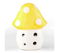 Ocarina A 5 Colori Ocarina A 6 Fori Alto C Tono Ocarina Per Principianti Ciondolo In Ceramica Didattico (Color : Yellow)