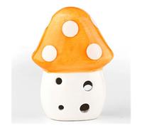 Ocarina A 5 Colori Ocarina A 6 Fori Alto C Tono Ocarina Per Principianti Ciondolo In Ceramica Didattico (Color : Dark yellow)