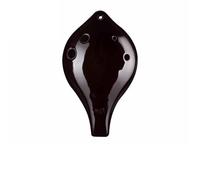 Ocarina a 6 fori affumicata per principianti con materiali didattici alto chiave AC professionale strumento musicale entry-level in ceramica (affumicato SC (alti))