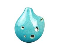 Ocarina A 6 Fori Con Glassa Colorata E Effetto Ghiaccio Crepitante In Do Maggiore Guida Per Principianti Con Materiali Didattici(3/4)