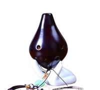 Ocarina A Sei Fori Contralto C Chiave Paglia Affumicata Ocarina A 6 Fori Per Principianti Che Insegnano Grandi Medi E Piccoli (Color : S)