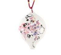 Ocarina a sei fori per principianti 6 contralto AC melodia a forma di cuore dipinta materiale didattico(4)