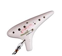 Ocarina AC A 12 Buche Chiave Alto C Per Principianti 12 Buche AC Per Studenti Prestazioni Professionali 6 Strumenti In Ceramica Xun (Color : 02)