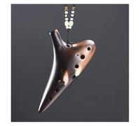 Ocarina AC A 12 Fori Non Smaltata In Ceramica Realizzata Per Principianti Per Insegnare E Suonare L'Ocarina A 12 Fori Ocarinawind