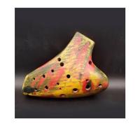 ocarina Accessori per strumenti professionali Ocarina Triple Ocarina Pottery Treble SD Tone (Color : 2)
