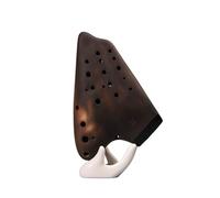 Ocarina Advanced Ceramica Ocarina Strumenti Musicali Professionali Adatto A Principianti E Studenti (Color : Brown)