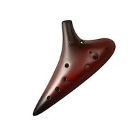 Ocarina Affumicata 12 Buche Alto C Chiave AC Principiante Entry Level Studente Non Licenziato Livello Di Prestazione Professionale (Color : 03)