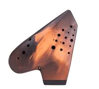 Ocarina BC A Tre Tubi Per Basso Tipo Di Soffiaggio Leggero Non Cotto Professionale Che Suona Uno Strumento Musicale Nazionale Di Sabbia Viola