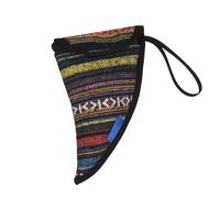 Ocarina Borsa da trasporto stile nazionale Ocarina borsa Ocarina protettiva triangolare borsa in panno accessori per strumenti musicali