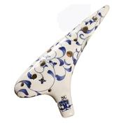 Ocarina Ceramica 12 Fori Ceramica Alto C Medio C Tono Ocarina Strumento Musicale Flauto Per Principianti (Color : SC)