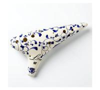 Ocarina Ceramica 12 Fori Ceramica Alto C SG SF AF AG AB Tono Ocarina Strumento Musicale Professionale Per Principianti (Color : SF)