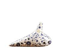 Ocarina Ceramica 12 Fori Ceramica Alto C SG SF AF AG AB Tono Ocarina Strumento Musicale Professionale Per Principianti (Color : AF)