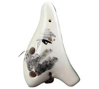 Ocarina Ciondolo In Ceramica Per Ocarina Didattica A 6 Fori Soprano Tono C Per Principianti(Type 4)