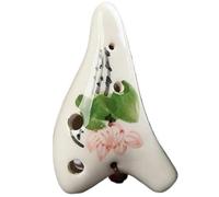 Ocarina Ciondolo In Ceramica Per Ocarina Didattica A 6 Fori Soprano Tono C Per Principianti(Type 5)